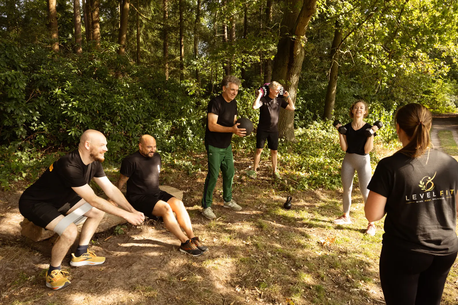 Bootcamp in het Twekkelose bos met LevelFit Enschede